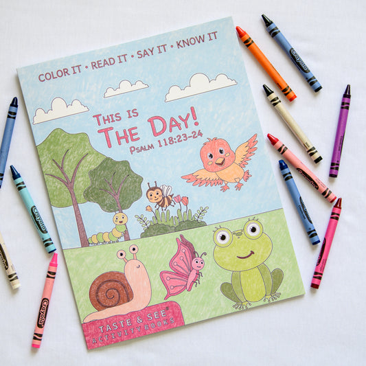 Color with Taste & See: This is the Day!