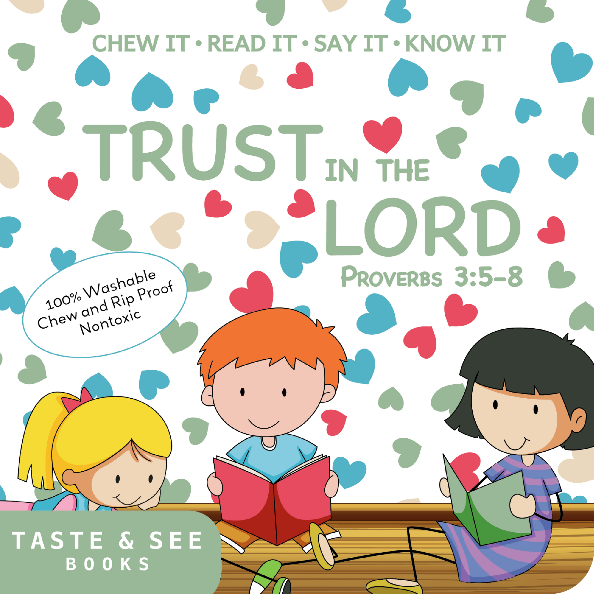 Book cover for Taste & See Books Trust in the Lord